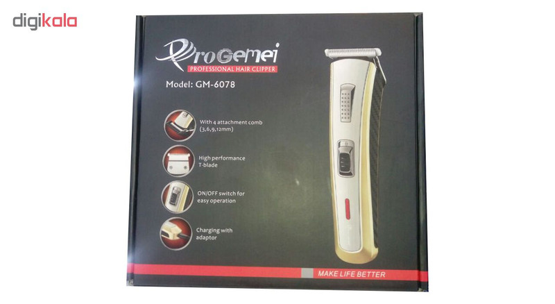 ماشین اصلاح موی صورت پرو جیمی مدل GM-6078