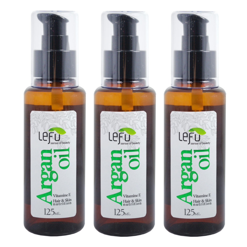 روغن آرگان لفو مدل A3 حجم 125 میلی لیتر مجموعه 3 عددی