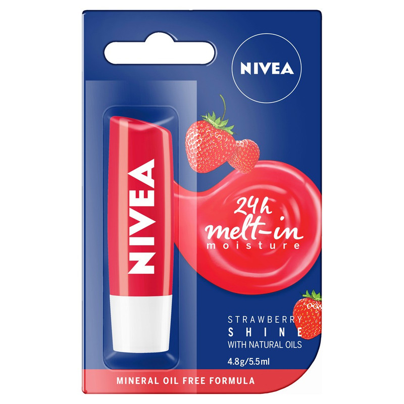 بالم لب نیوآ مدل Strawberry Shine بالم لب نیوآ مدل Strawberry Shine