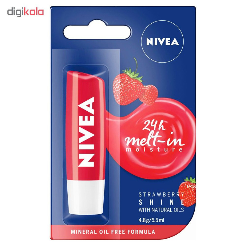 بالم لب نیوآ مدل Strawberry Shine بالم لب نیوآ مدل Strawberry Shine