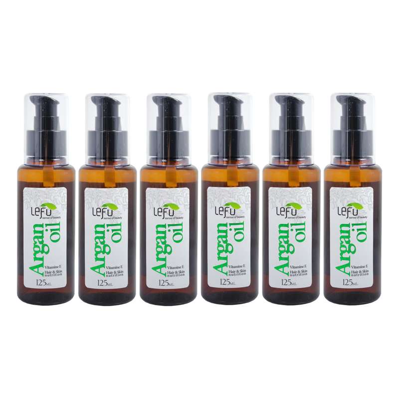 روغن آرگان لفو مدل A2 حجم 125 میلی لیتر مجموعه 6 عددی