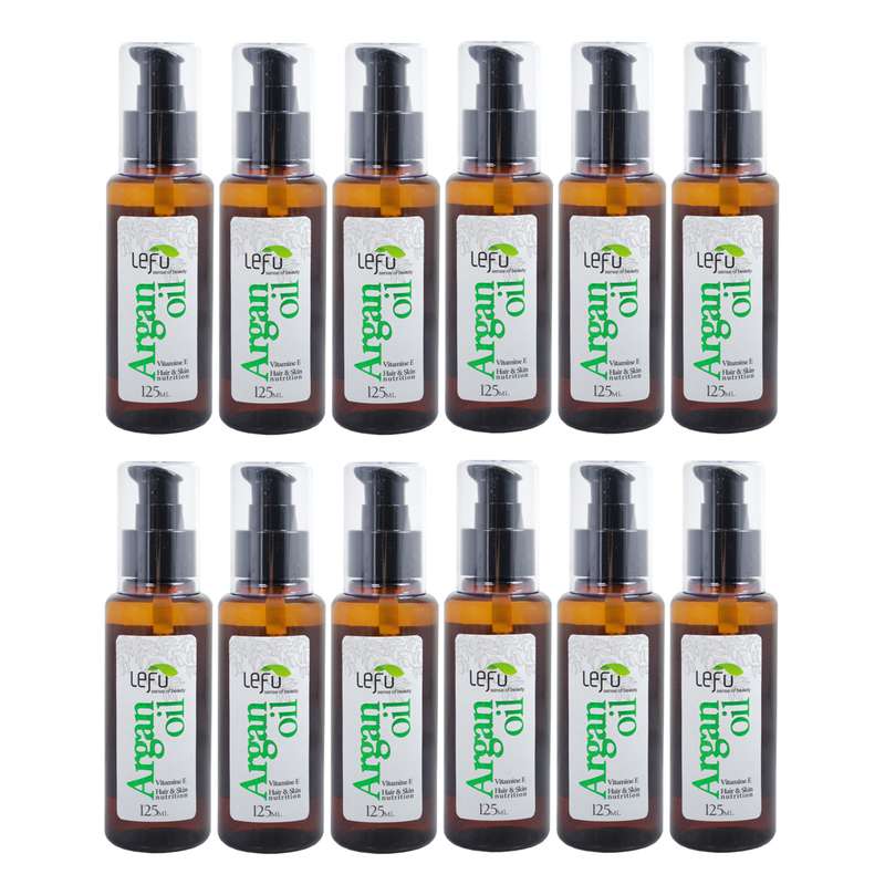 روغن آرگان لفو مدل A1 حجم 125 میلی لیتر مجموعه 12 عددی