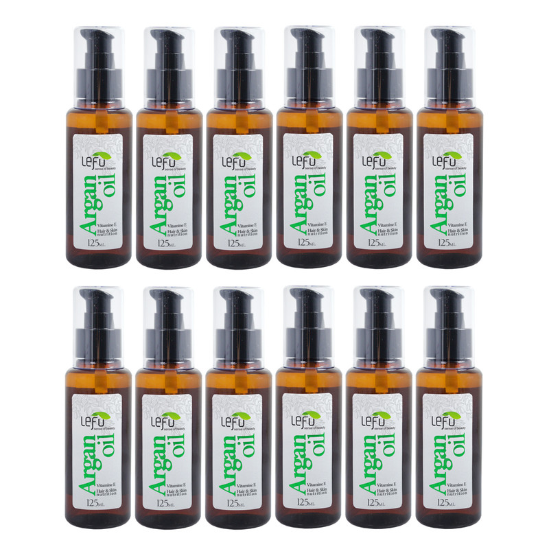 روغن آرگان لفو مدل A1 حجم 125 میلی لیتر مجموعه 12 عددی