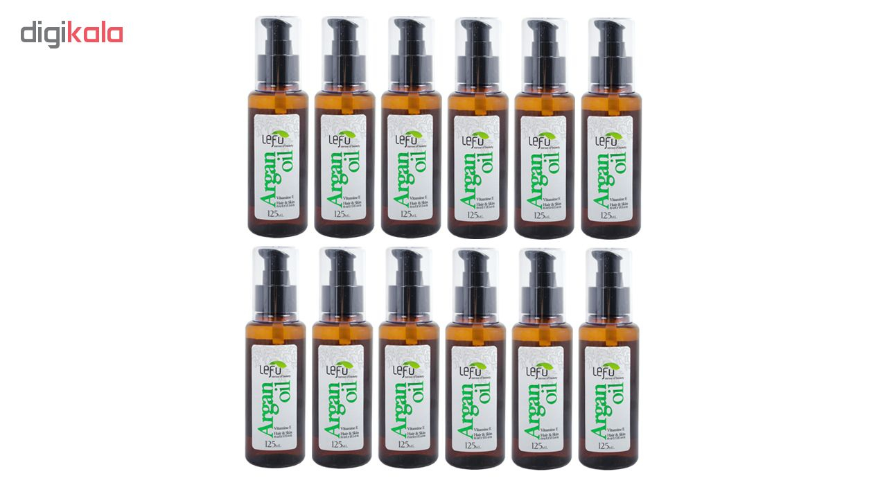 روغن آرگان لفو مدل A1 حجم 125 میلی لیتر مجموعه 12 عددی