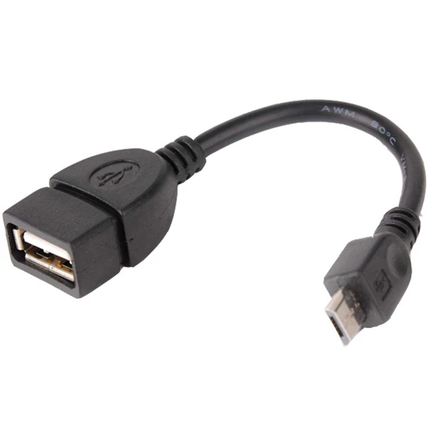 کابل تبدیل USB به microUSB مدل A-01 طول 0.14 متر