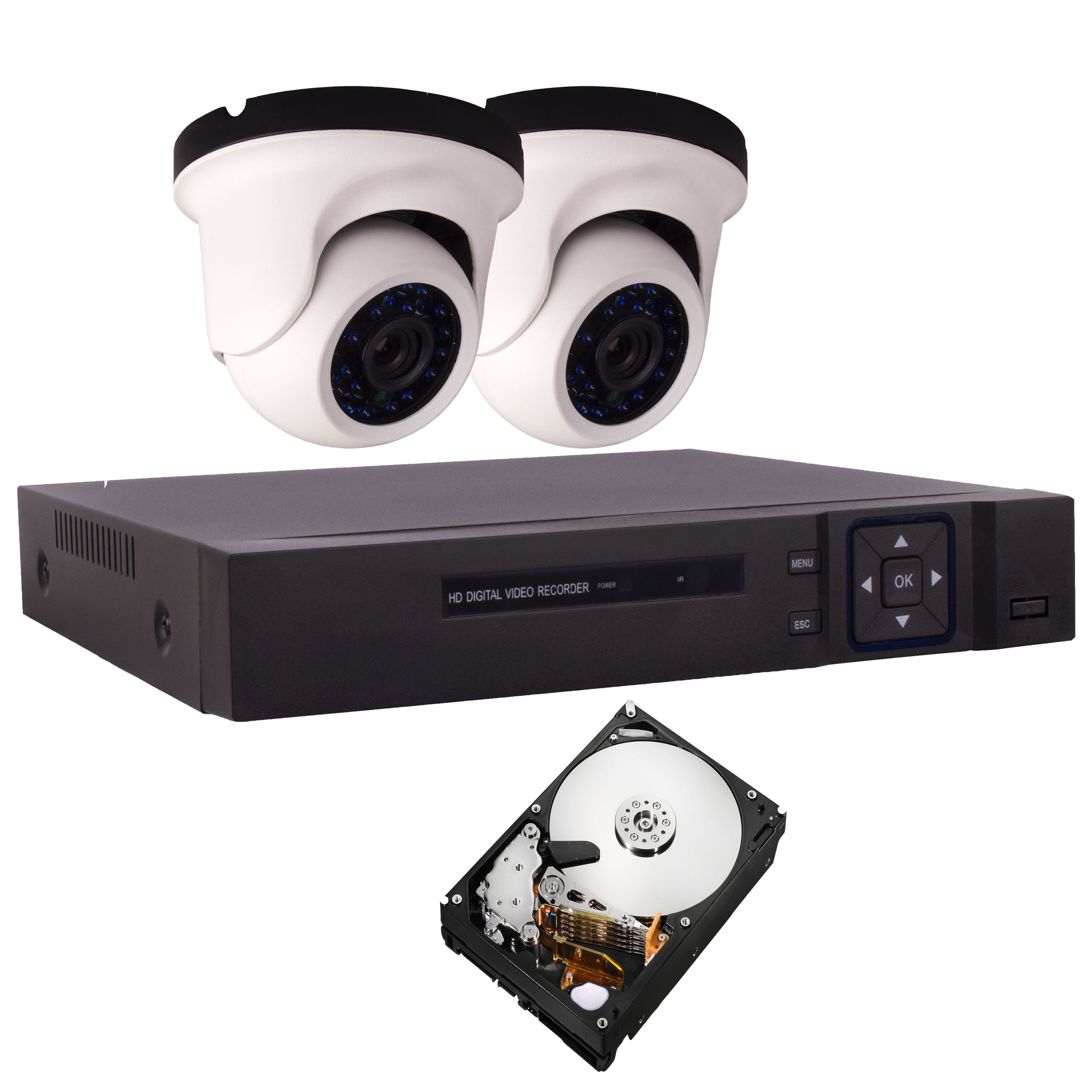 سیستم امنیتی آنالوگ مدل AH2-901-2-HDD