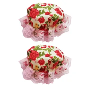درپوش ظروف طرح گل کد 05 بسته 2 عددی