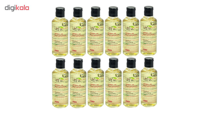 روغن بعد از اپیلاسیون لفو مدل Herbal حجم 125 میلی لیتر مجموعه 12 عددی
