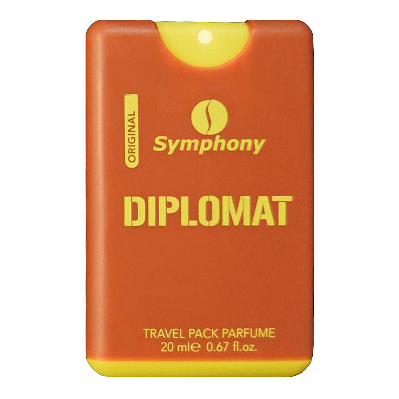 عطر جیبی مردانه سیمفونی مدل دیپلمات حجم 20 میلی لیتر