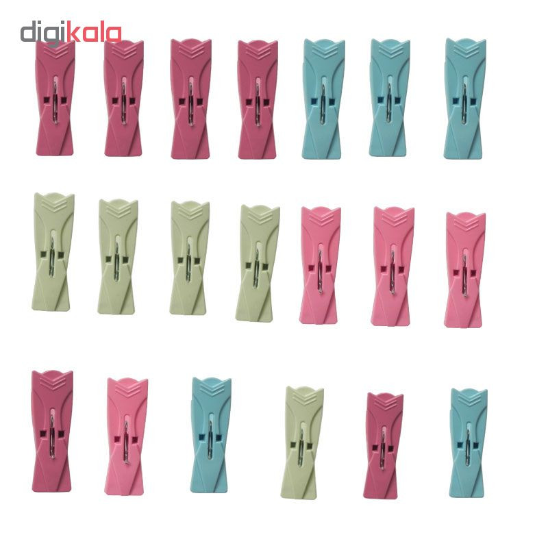 گیره لباس کد 0014 بسته 20 عددی