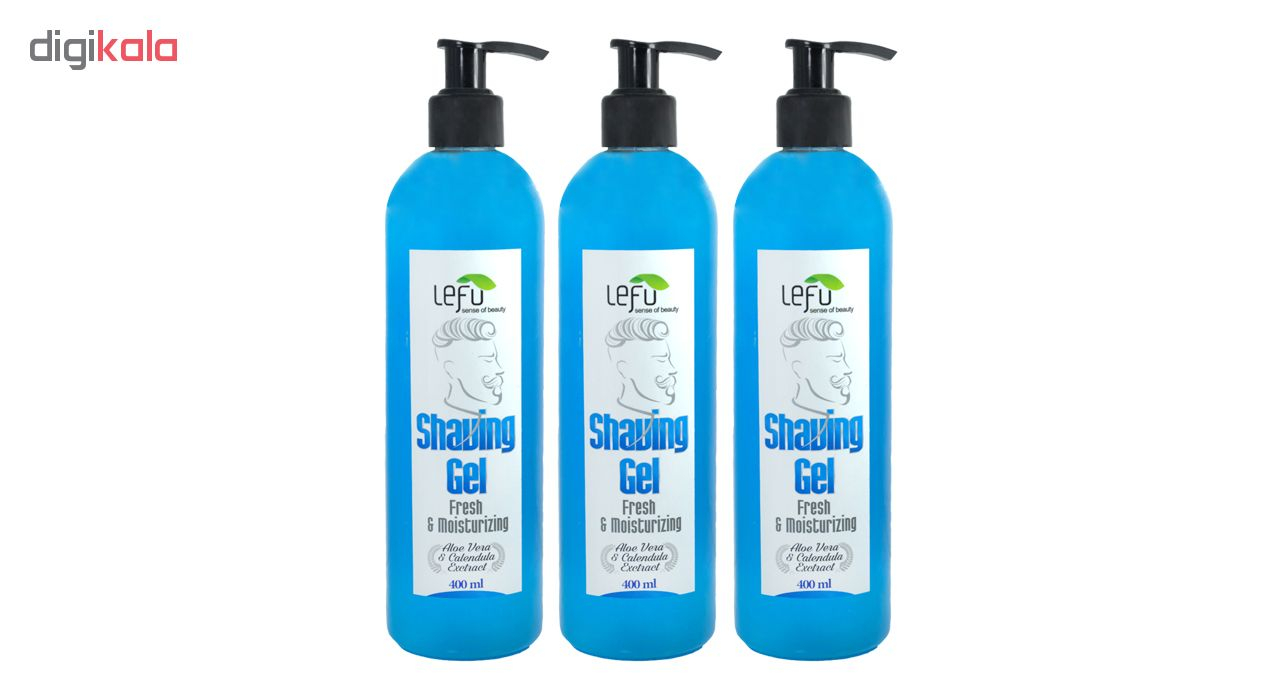 ژل اصلاح لفو مدل Sh1 حجم 400 میلی لیتر مجموعه 3 عددی