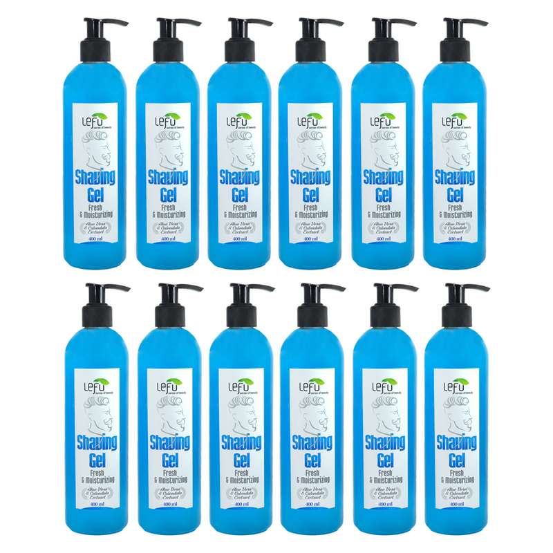 ژل اصلاح لفو مدل Sh1 حجم 400 میلی لیتر مجموعه 12 عددی