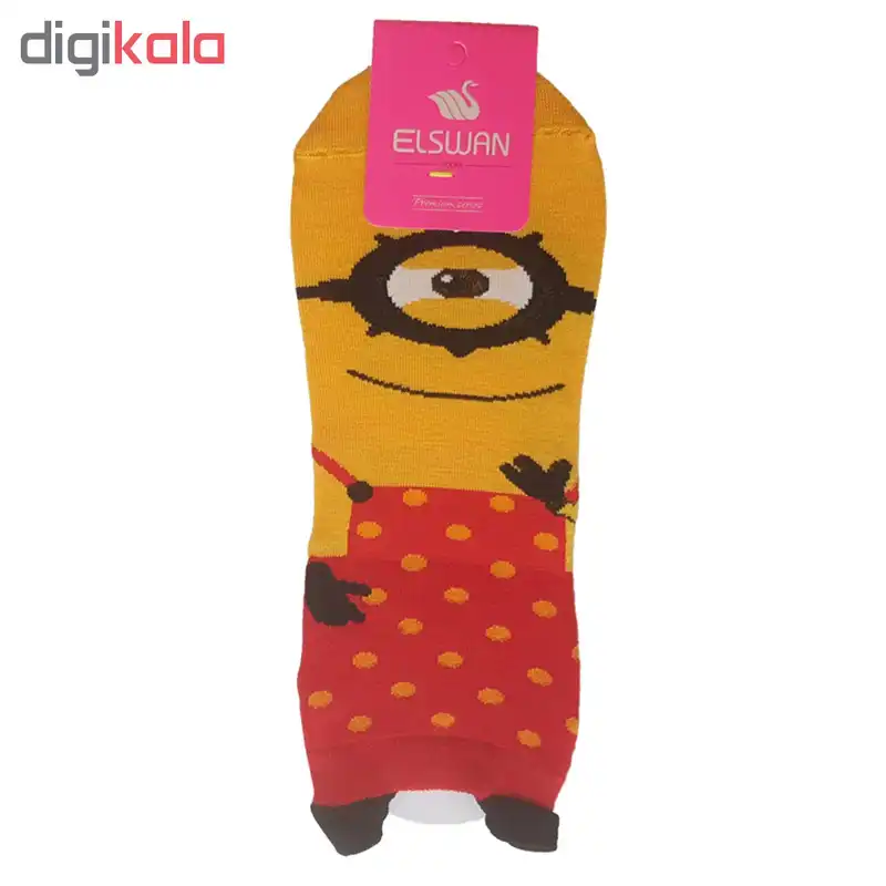 جوراب ال سون طرح مینیون کد PH206