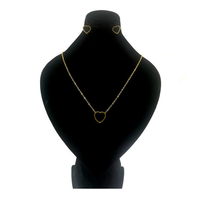 نیم ست زنانه طرح  قلب کد 1006