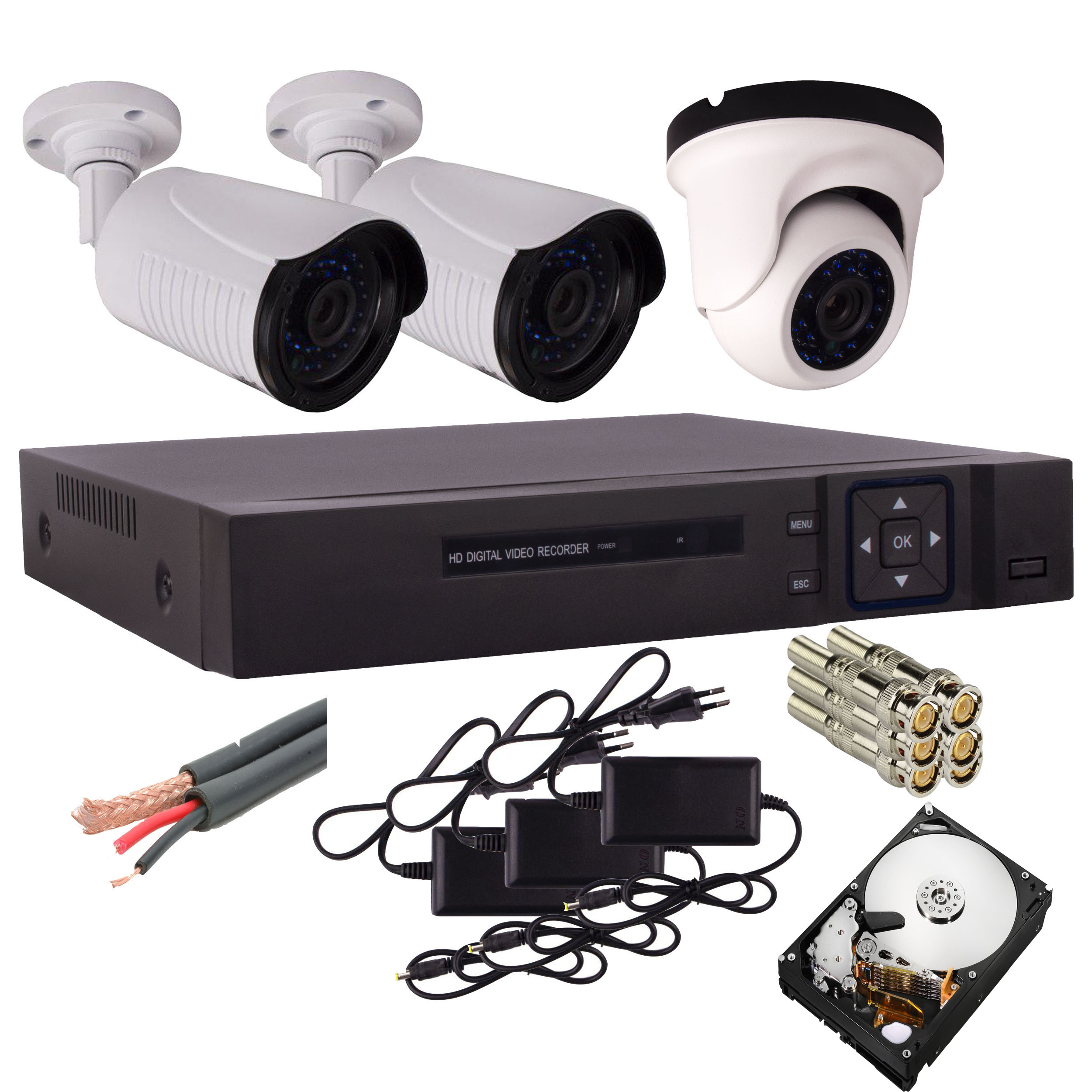 سیستم امنیتی آنالوگ مدل AH2-5004-925-2-901-HDD