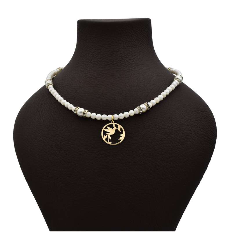 گردنبند نقره زنانه کد 536s9 گردنبند نقره زنانه کد 536s9