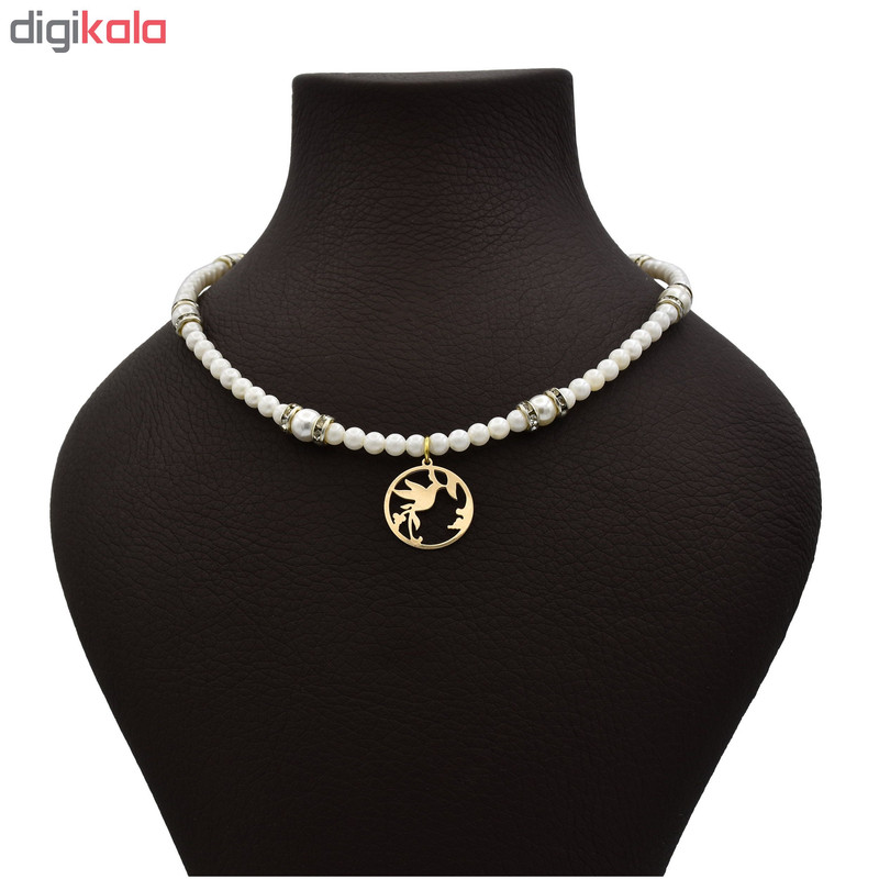 گردنبند نقره زنانه کد 536s9 گردنبند نقره زنانه کد 536s9