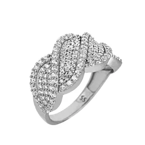 انگشتر نقره زنانه مد و کلاس کد MC-450