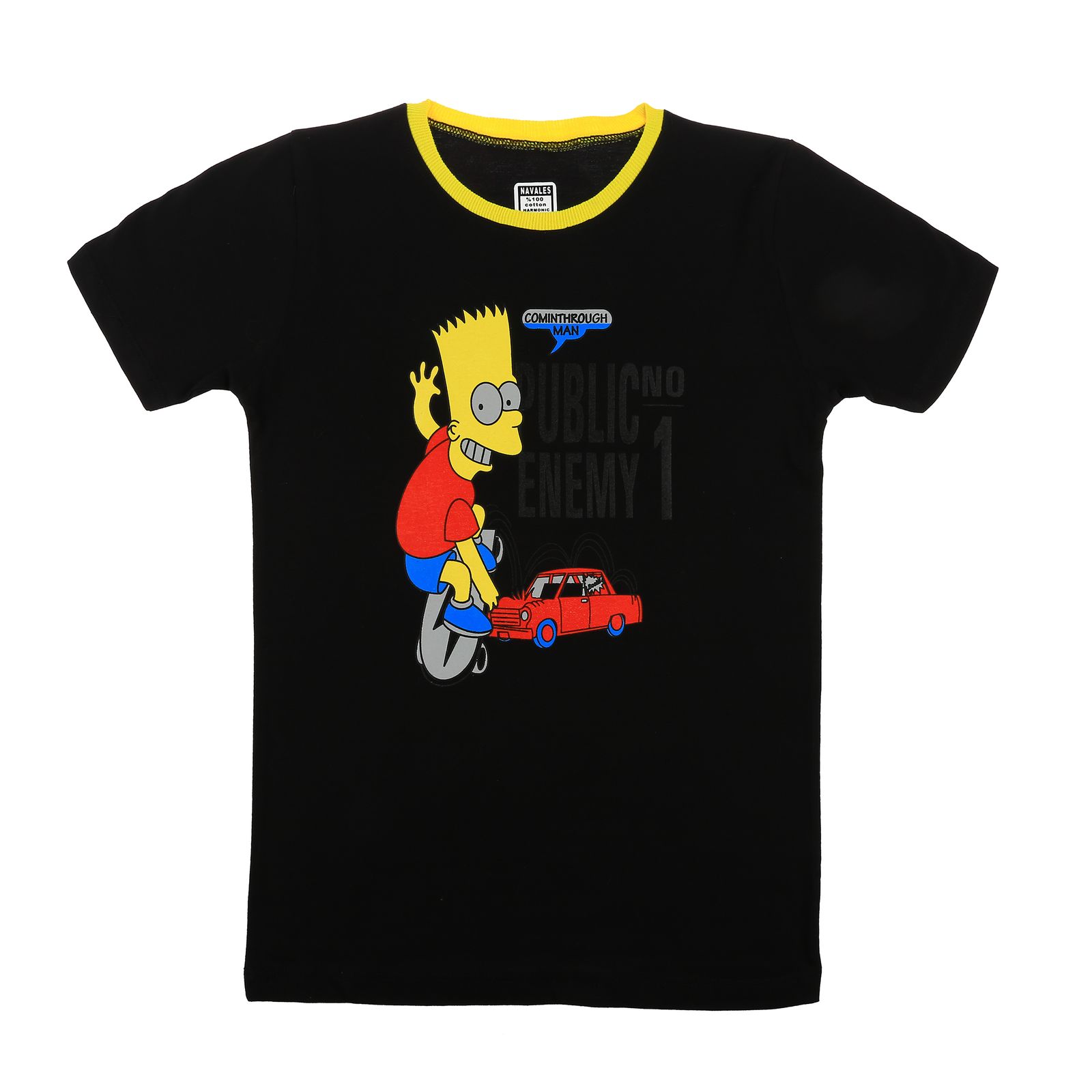 تی شرت ناوالس مدل Simpson-BK -  - 1