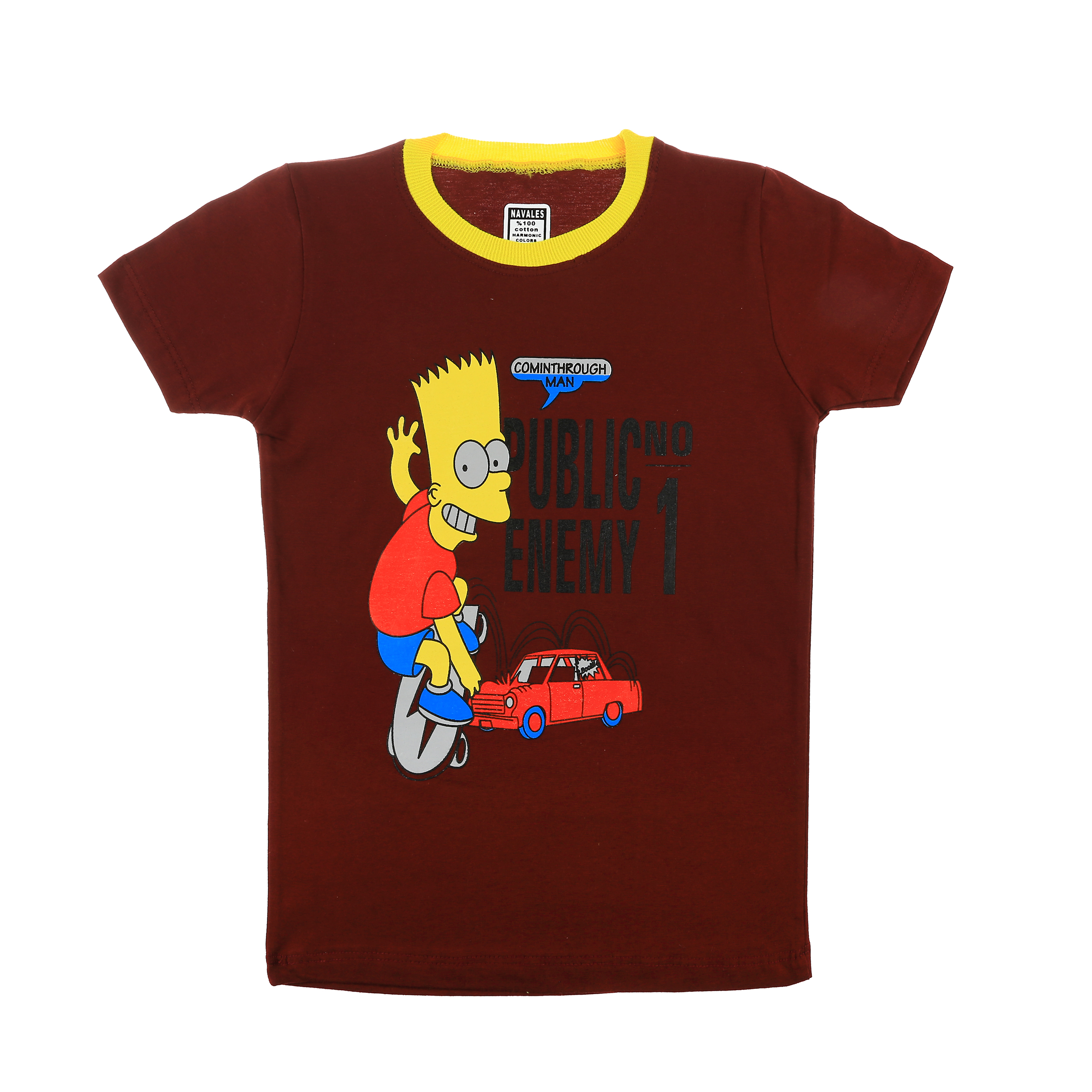 تی شرت ناوالس مدل Simpson-CR