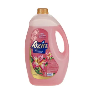 مایع دستشویی آذین مدل Pink Flower حجم 3.75 لیتر