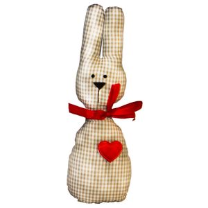 نقد و بررسی عروسک طرح خرگوش ارتفاع 30 سانتی متر توسط خریداران