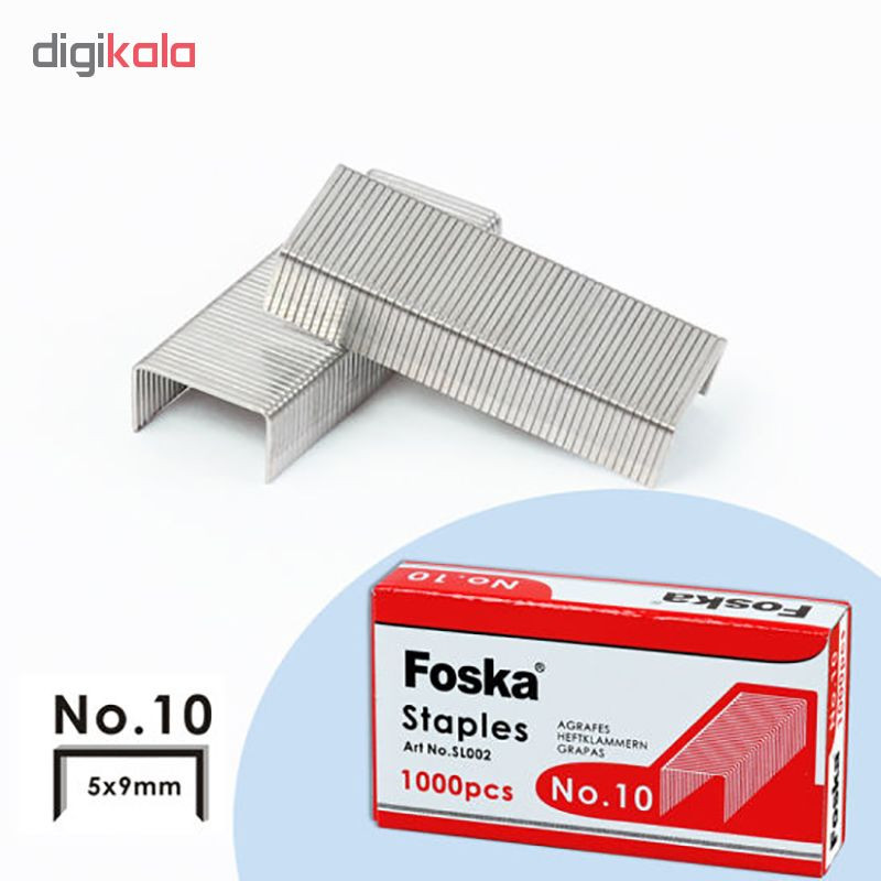 سوزن منگنه فوسکا کد SL002 سایز 10 بسته 6 عددی