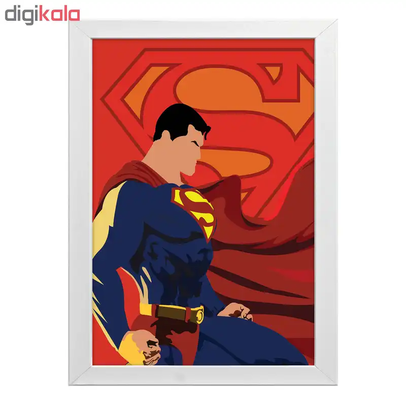 تابلو طرح سوپرمن کد t26