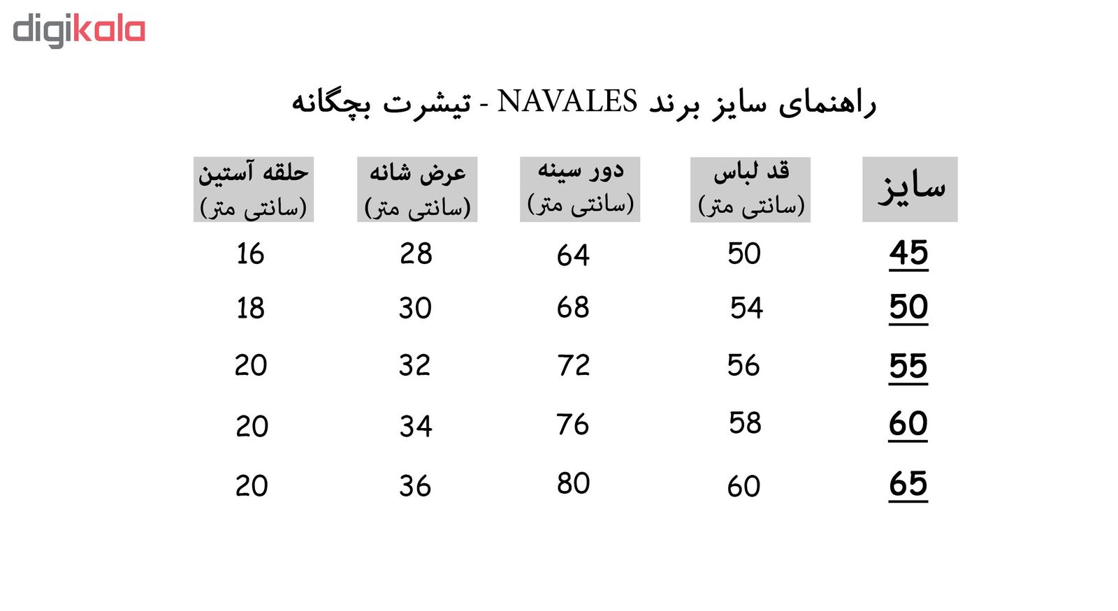 تی شرت ناوالس مدل Surf-CR -  - 5