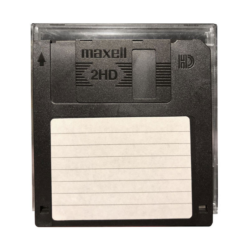 فلاپی دیسک قابدار مکسل مدل 2HD-1.44Mb بسته 10 عددی