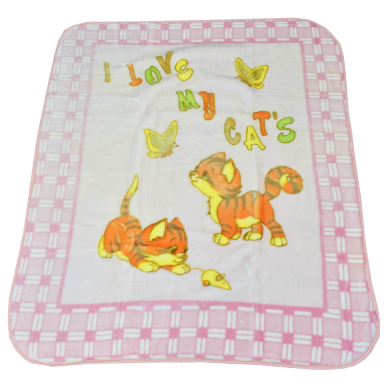پتو نوزادی پاندورا طرح My cats سایز 100×120 سانتی متر