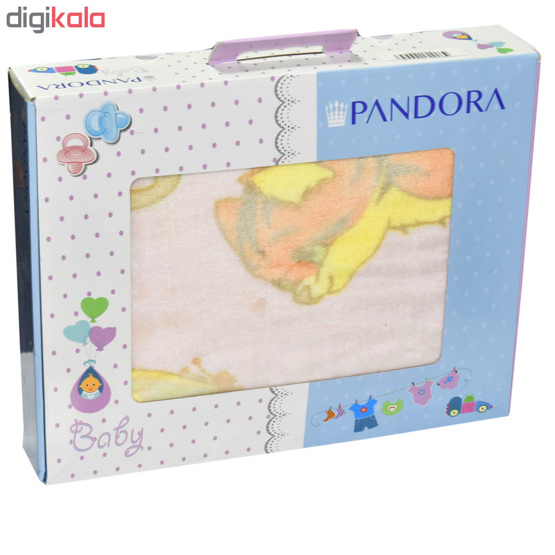 پتو نوزادی پاندورا طرح My cats سایز 100×120 سانتی متر