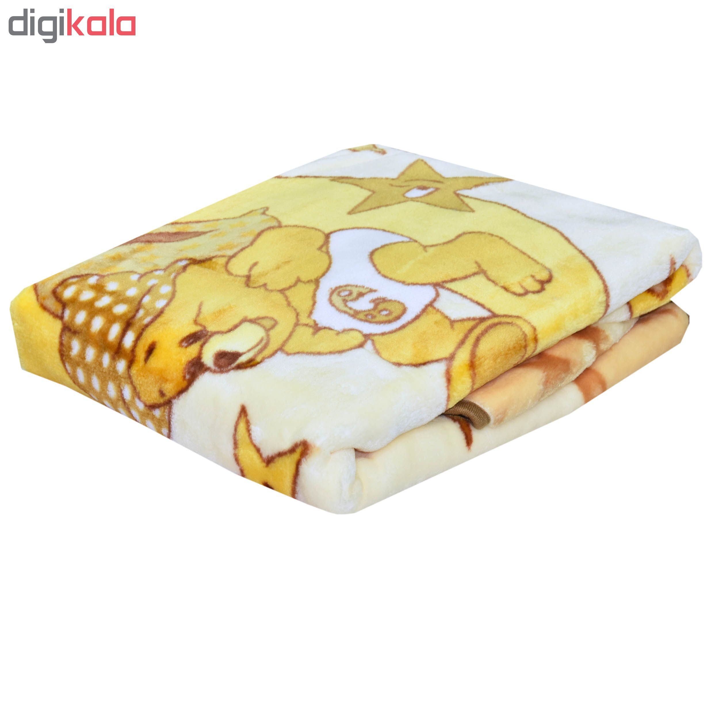 پتو نوزادی پاندورا طرح Nighty  سایز 100×120 سانتی متر