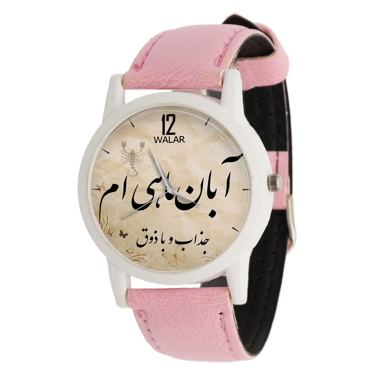 ساعت مچی عقربه ای زنانه والار طرح آبان ماهی ام کد LF1730 -  - 1