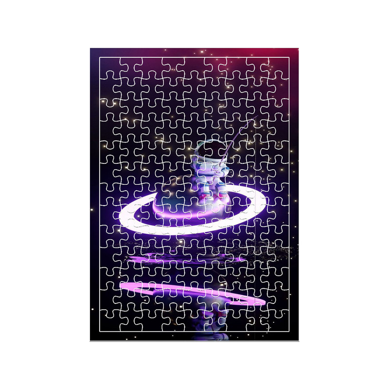 پازل 117 تکه مدل فضانورد کد 1654