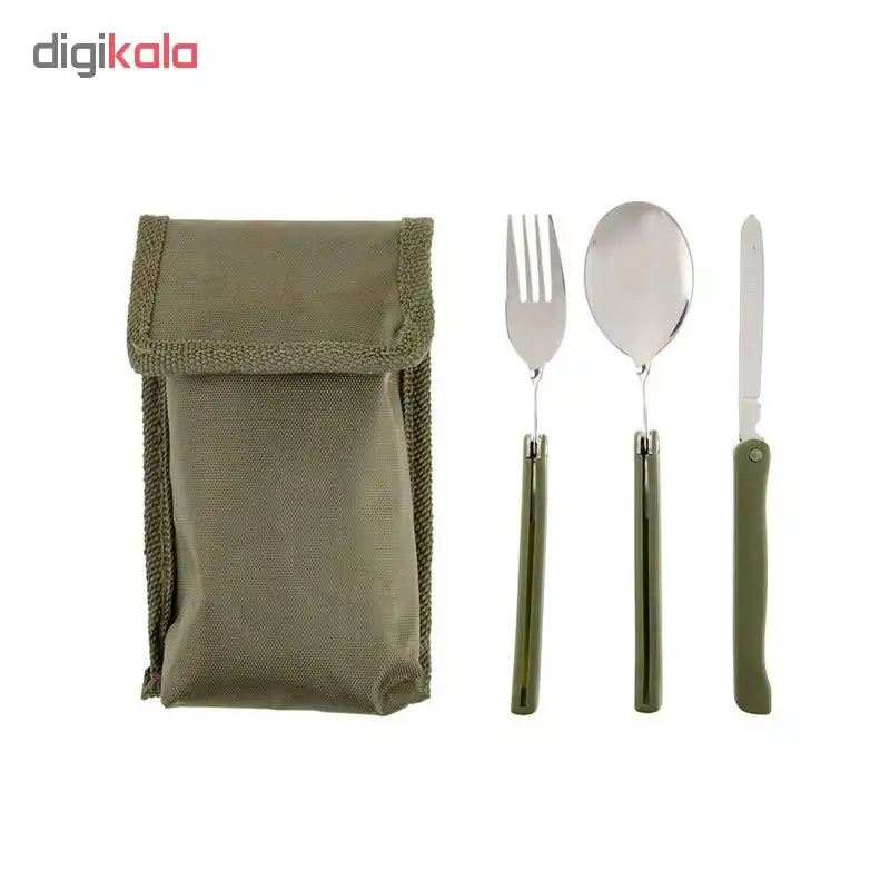 مجموعه قاشق و چنگال سفری مدل K603 کد 103000163