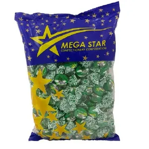 تافی با مغز نعناع مگا استار مقدار 1 کیلوگرم