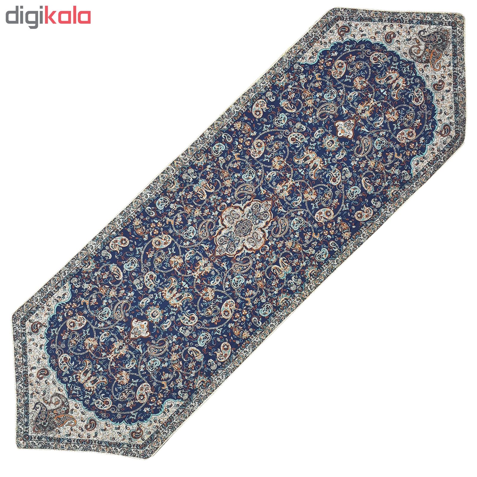 ست 5 تکه رومیزی ترمه مدل شاه عباسی کد SRMH5-5 main 1 4