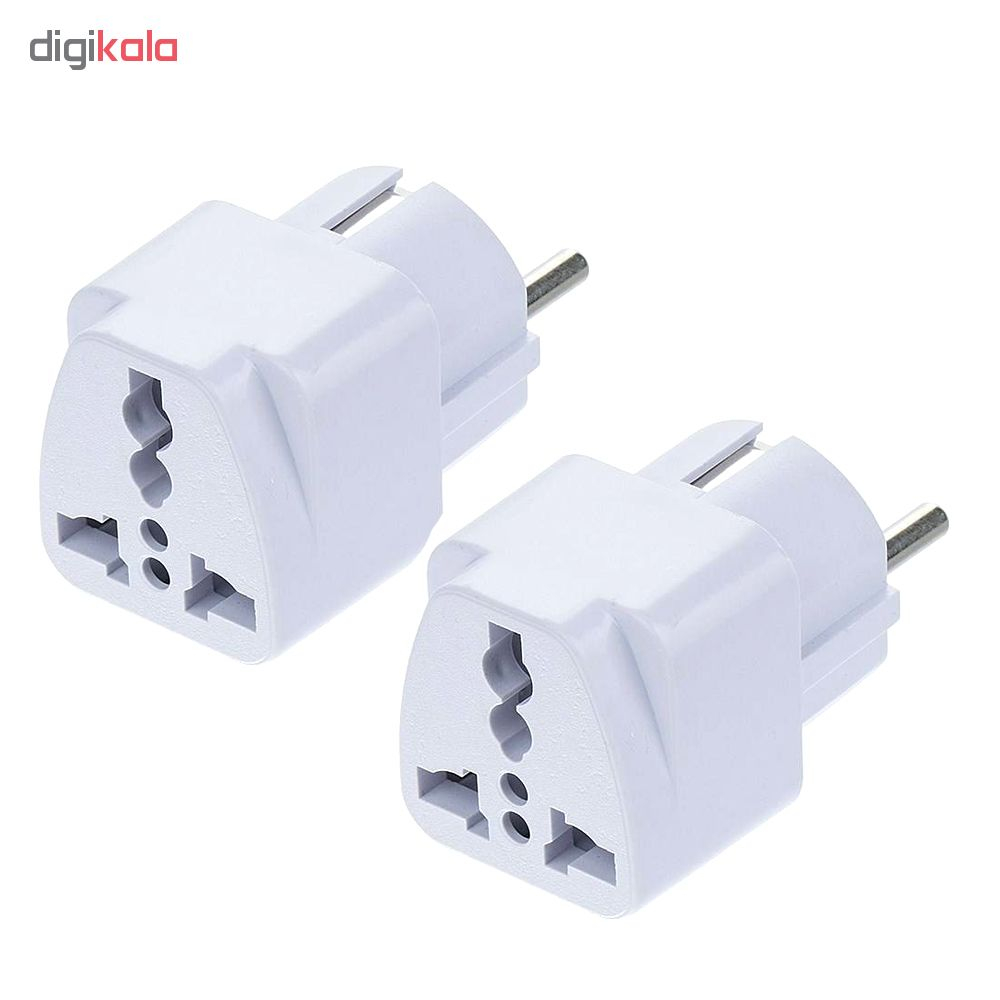 مبدل برق مدل powerstar بسته 2 عددی