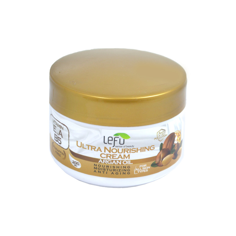 کرم مرطوب کننده لفو مدل Argan Oil حجم 200 میلی لیتر