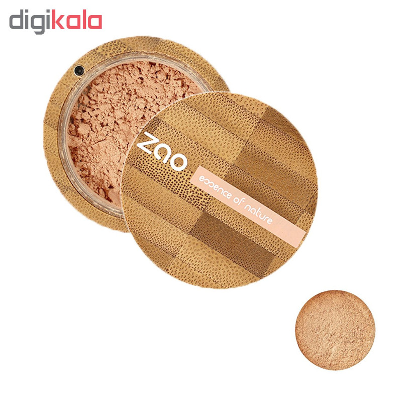 پودر تثبیت کننده آرایش زاو مدل Mineral Silk شماره 503