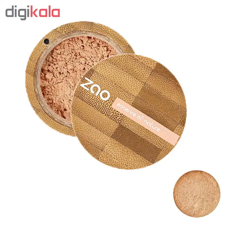 پودر تثبیت کننده آرایش زاو مدل Mineral Silk شماره 503