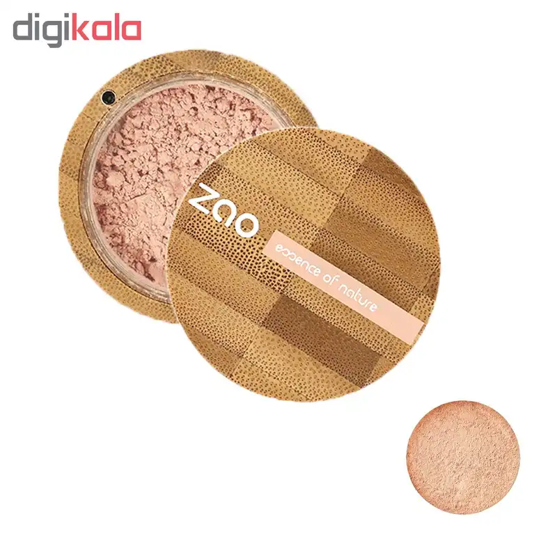 پودر تثبیت کننده آرایش زاو مدل Mineral Silk شماره 502