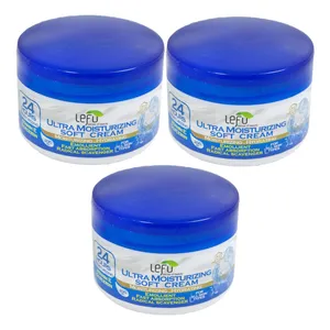 کرم مرطوب کننده لفو مدل Soft حجم 200 میلی لیتر مجموعه 3 عددی