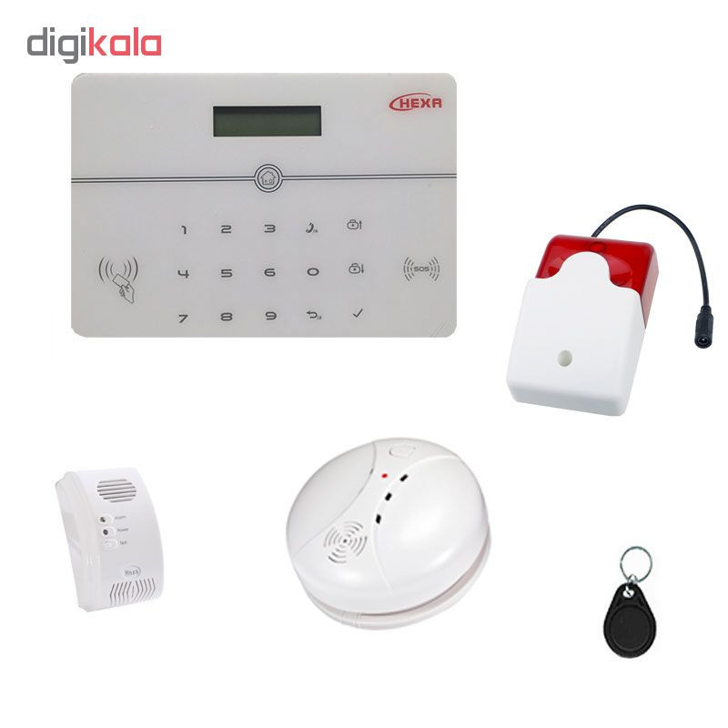 سیستم اعلام حریق بیسیم هگزا مدل hwsd سیستم اعلام حریق بیسیم هگزا مدل hwsd