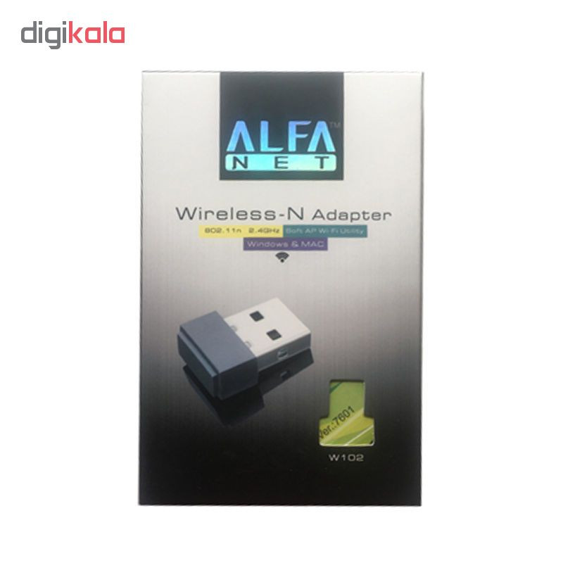کارت شبکه USB آلفا مدل W102 1
