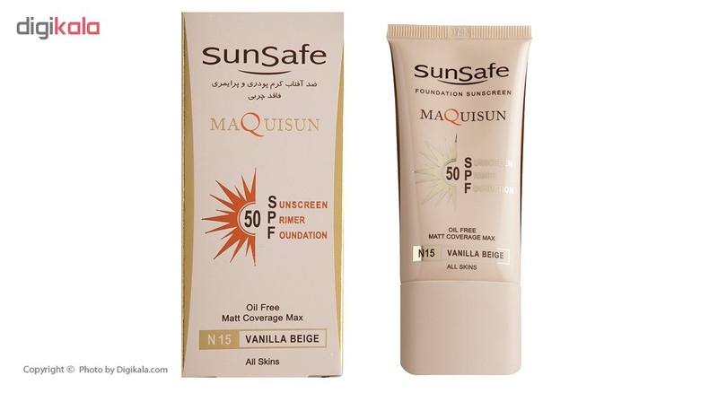 کرم ضد آفتاب رنگی سان سیف مدل N15 حجم 40 میلی لیتر