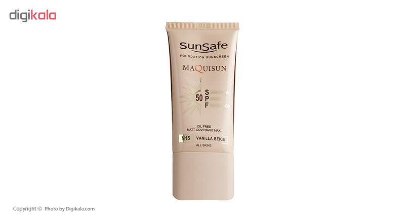 کرم ضد آفتاب رنگی سان سیف مدل N15 حجم 40 میلی لیتر