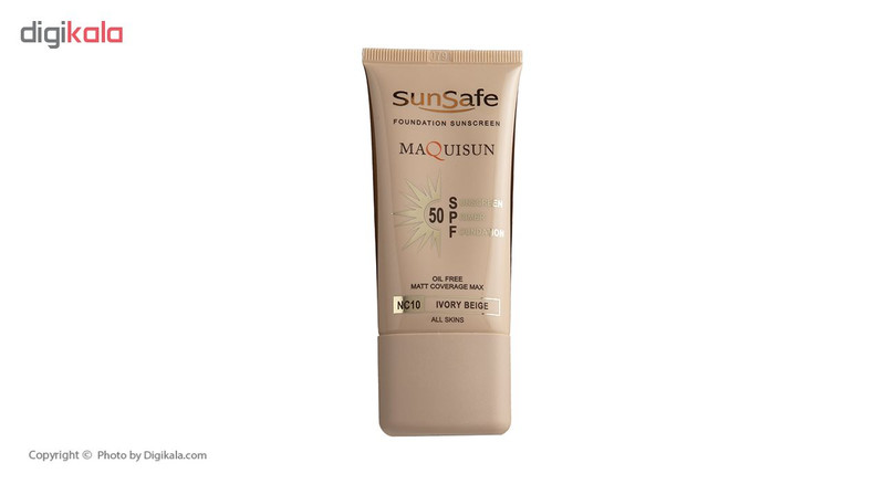 کرم ضد آفتاب رنگی سان سیف مدل NC10 مقدار 40 گرم