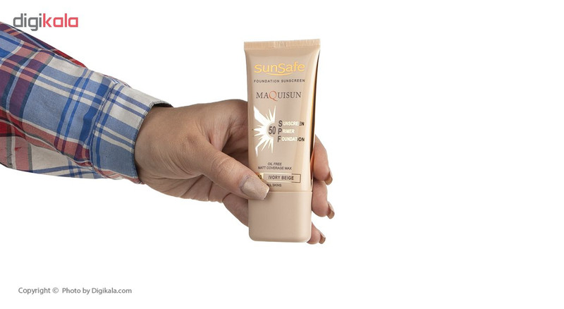 کرم ضد آفتاب رنگی سان سیف مدل NC10 مقدار 40 گرم